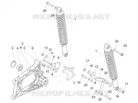 Rear suspension - Shock absorber/s