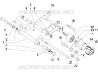Swinging arm