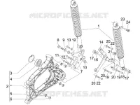 Rear suspension - Shock absorber/s
