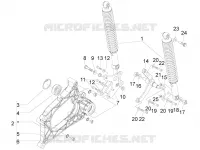 Rear suspension - Shock absorber/s