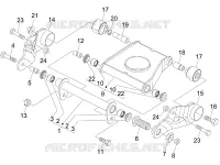 Swinging arm