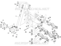 Fork/steering tube - Steering bearing unit