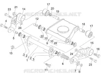 Swinging arm