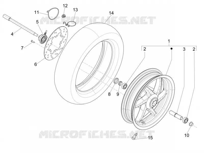 Front wheel
