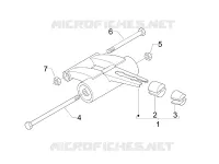 Swinging arm