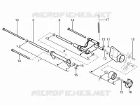 Swinging arm