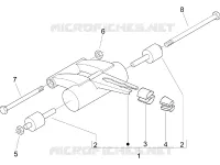 Swinging arm