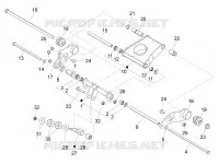 Swinging arm