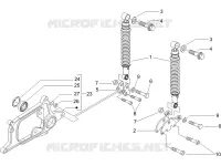 Rear suspension - Shock absorber/s