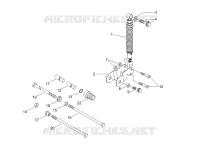 Rear suspension - Shock absorber/s
