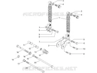 Rear suspension - Shock absorber/s