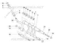 Swinging arm