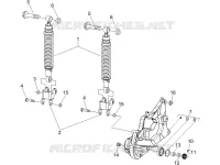 Rear suspension - Shock absorber/s