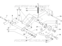 Swinging arm