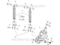 Rear suspension - Shock absorber/s