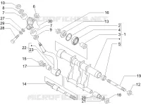 Swinging arm