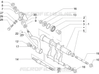 Swinging arm