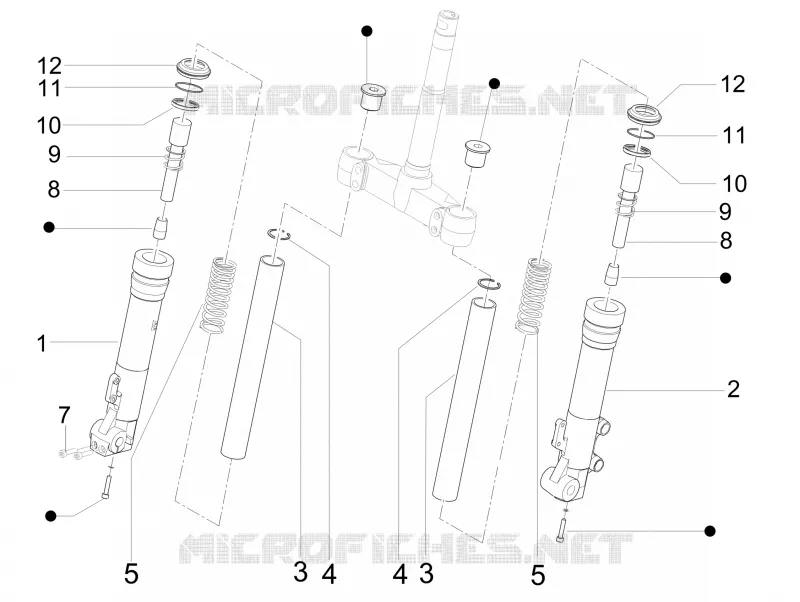 Fork's components (Escorts)