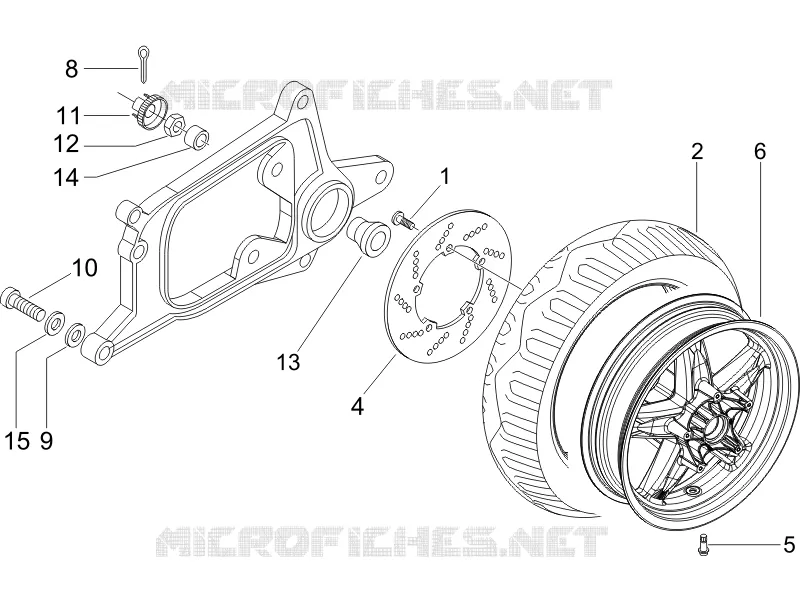 Rear wheel
