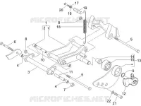 Swinging arm