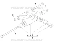 Swinging arm
