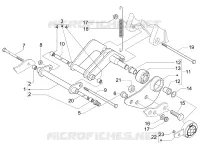 Swinging arm