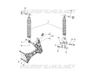 Rear suspension - Shock absorber/s