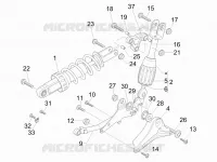 Rear suspension - Shock absorber/s