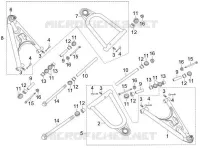 Swinging arm