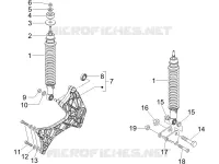 Rear suspension - Shock absorber/s