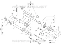 Swinging arm