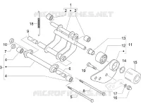 Swinging arm