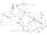 Swinging arm