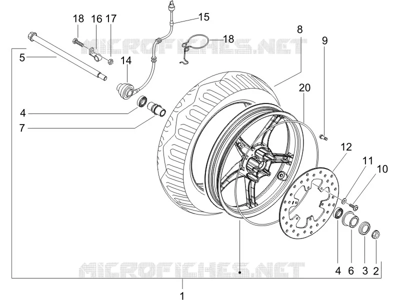 Front wheel