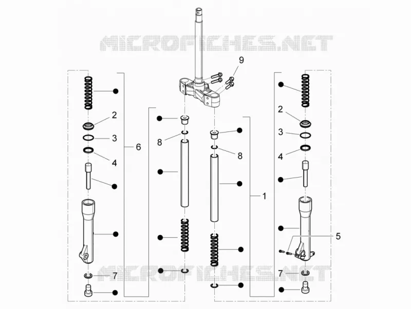 Fork's components (Escorts)