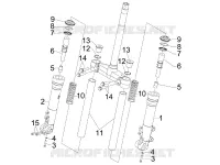 Fork's components (Kayaba)