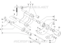 Swinging arm
