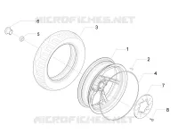 Rear wheel