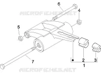 Swinging arm