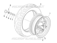 Rear wheel