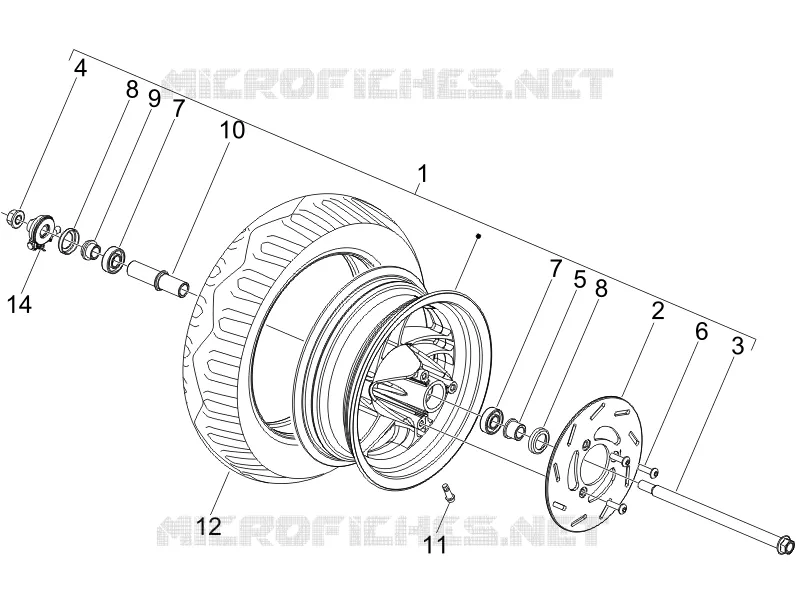 Front wheel