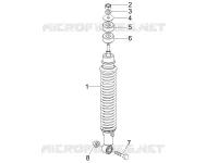 Rear suspension - Shock absorber/s