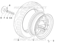 Rear wheel