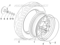 Rear wheel