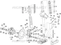 Fork/steering tube - Steering bearing unit