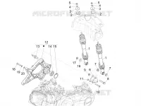 Rear suspension - Shock absorber/s