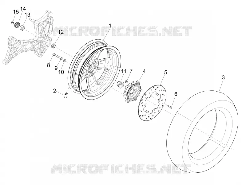 Rear wheel