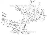 Fork/steering tube - Steering bearing unit