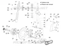 Fork/steering tube - Steering bearing unit