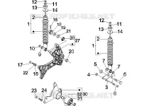 Rear suspension - Shock absorber/s